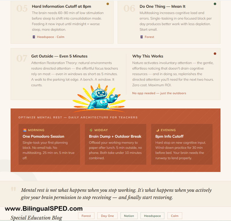 Pragmatic Tips To Practice Mental Rest (Before Your Brain Taps Out)