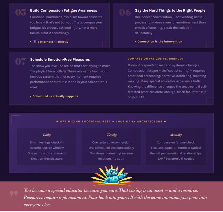 Tips for Practicing Emotional Rest (The Kind of Rest Nobody Warned You About)