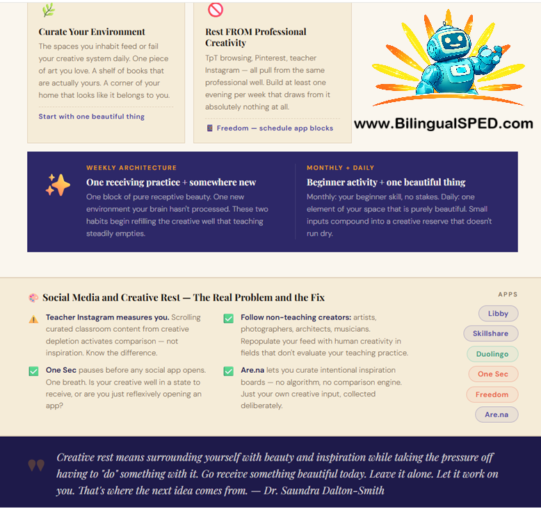 How to Find Creative Rest (Before Your Best Ideas Stop Showing Up)