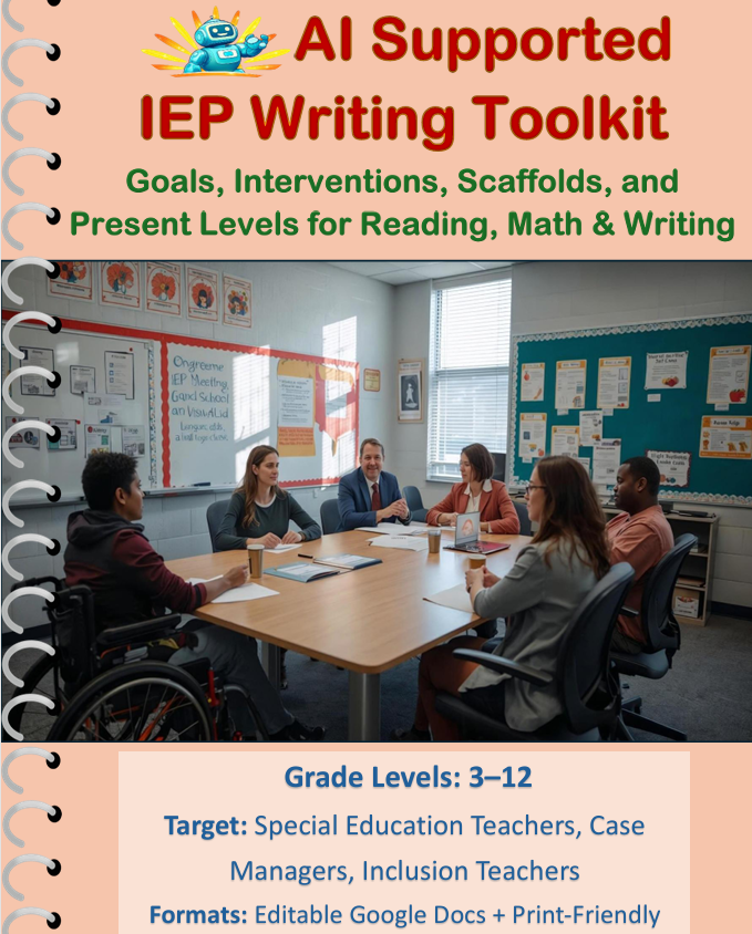 The 10 IEP AI Prompts That Changed My Life as a Special Education Case Manager (and Why I'll Never Go Back)