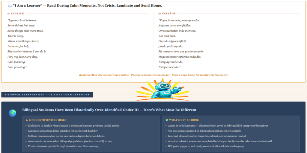 Intellectual Disability (ID) in Special Education: IDEA Eligibility, High Expectations, and What Real Instruction Looks Like for Bilingual Students